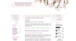 Desktop Screenshot of perlen-baum-basteln.de